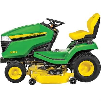 John Deere X390 Lawn Tractor with 48-In. Accel Deep Deck