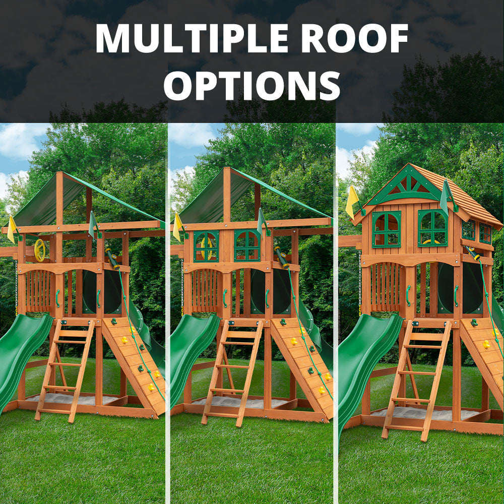 Outing w/ Tube Slide Swing Set