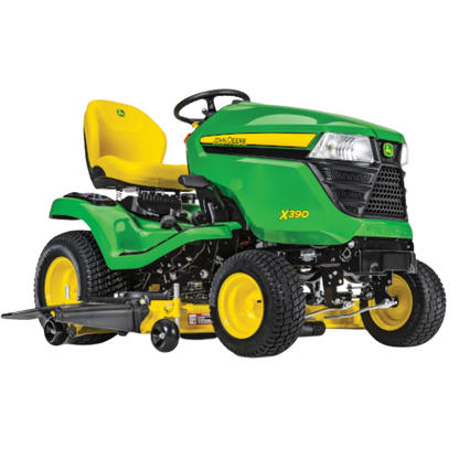 John Deere X390 Lawn Tractor with 48-In. Accel Deep Deck