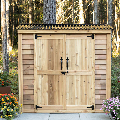 6′ x 3′ Patio Garden Shed