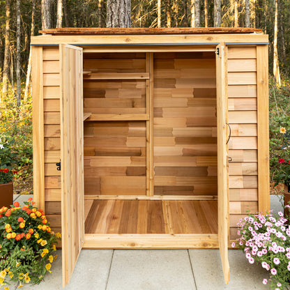 6′ x 3′ Patio Garden Shed