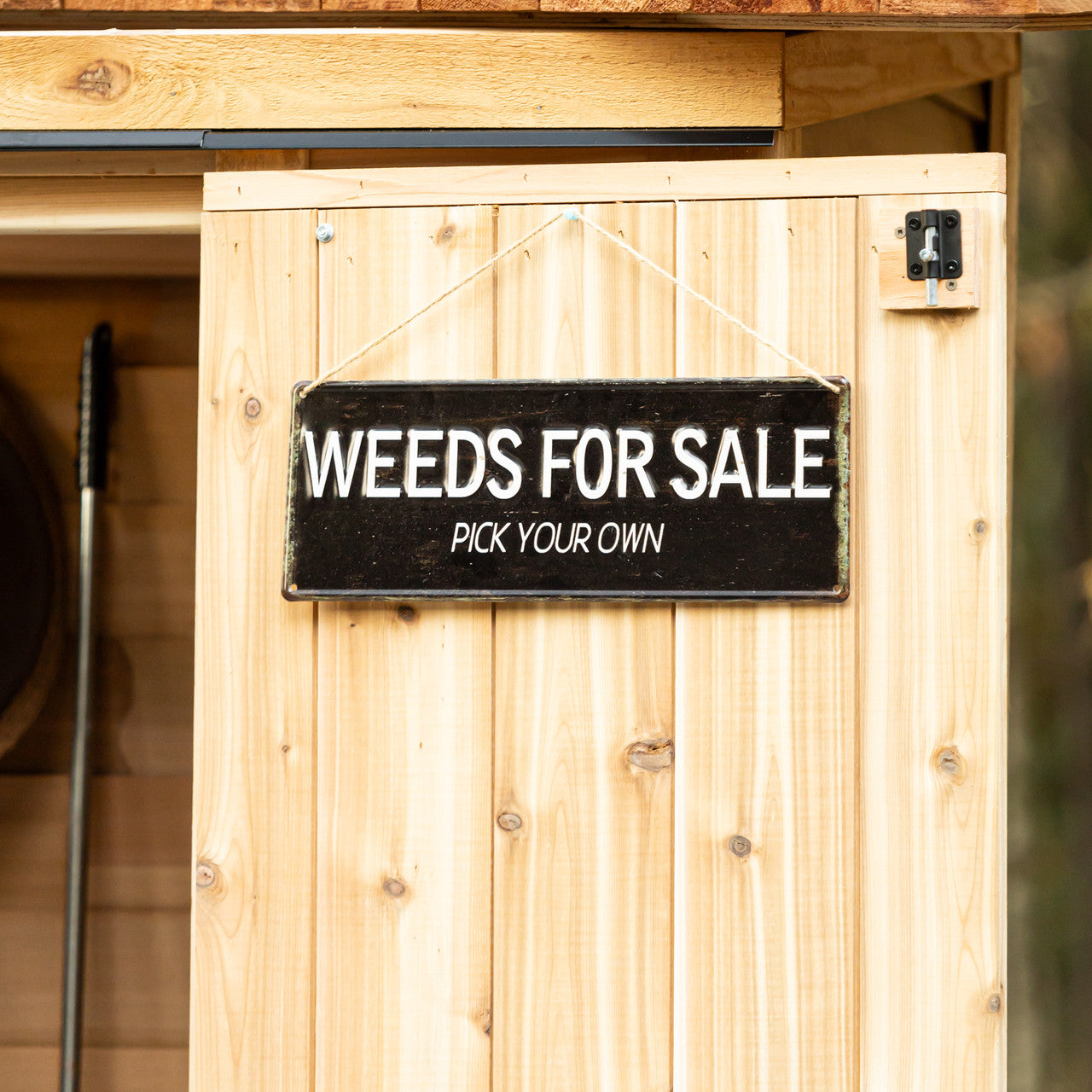 6′ x 3′ Patio Garden Shed