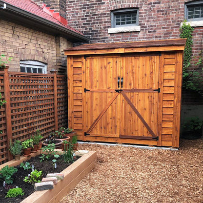 8′ x 4′ SpaceSaver Storage Shed – Double Doors