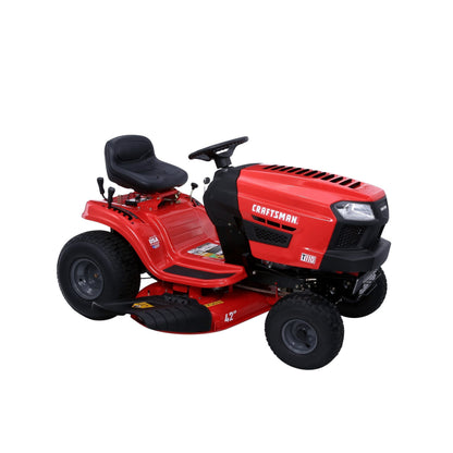 Craftsman T110 | 42″ Riding Mower | 17.5 HP Briggs & Stratton Engine | 7-Speed Transmission | 13AN77XS093