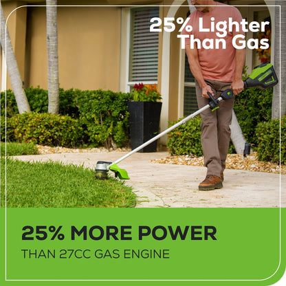 60V 25″ Self-Propelled Lawn Mower 4-pc Combo Kit: (2) 4.0 Ah Batteries and Dual-Port Charger