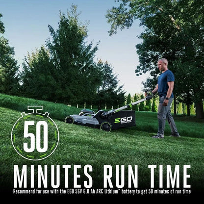 EGO LM2114SP New 21″ Brushless Self Propelled Mower With Dual Toggle Kit (6.0Ah, 320W Charger)