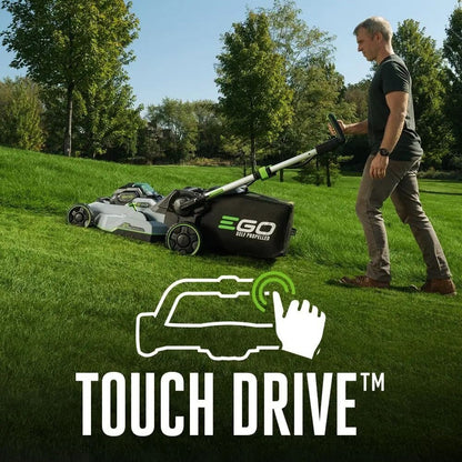 EGO LM2156SP 21″ SELECT CUT Flagship SP lawn mower kit (G3 10.0Ah Battery, 700W charger, 1200W motor)