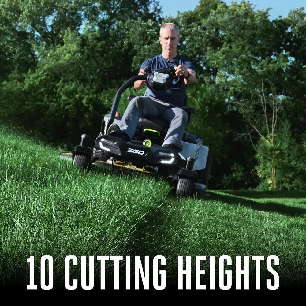 EGO ZT4205S 42″  Zero Turn Riding Mower Kit W/ E-Steer (4*4P 12Ah, 1600W Charger)