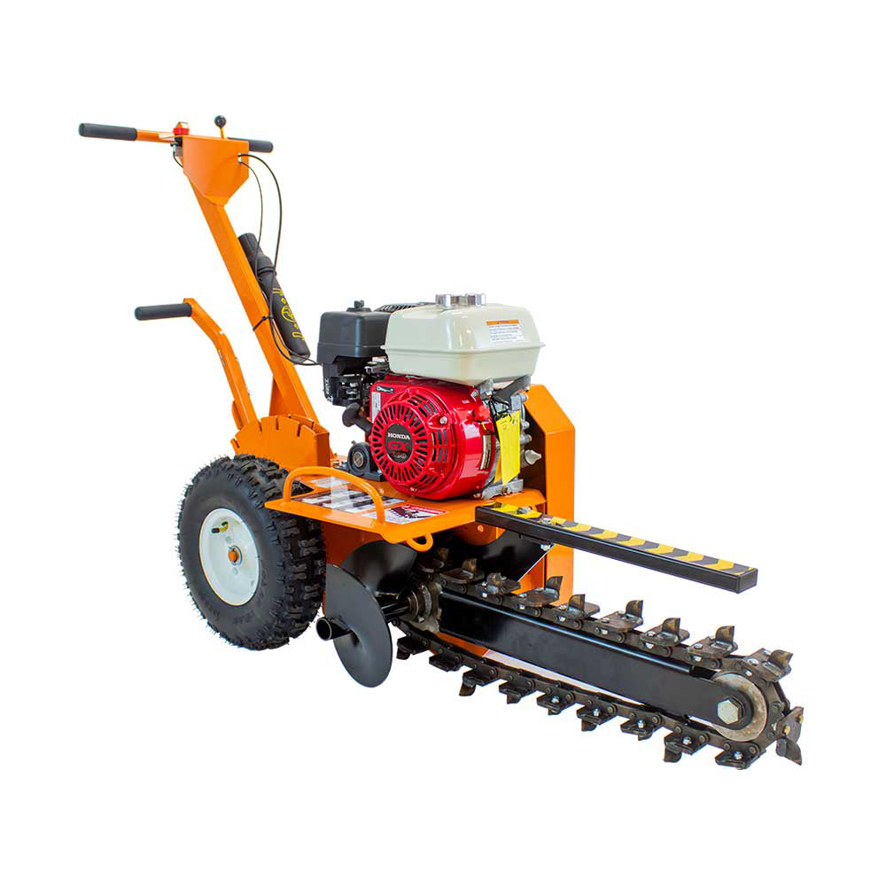 Brave BRPT18 18″ Trencher Shark Chain w/ Honda GX200 Engine