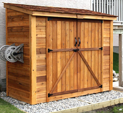 8′ x 4′ SpaceSaver Storage Shed – Double Doors