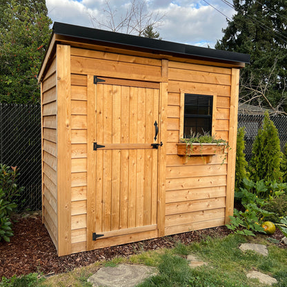 8′ x 4′ GardenSaver Storage Shed – Single Door