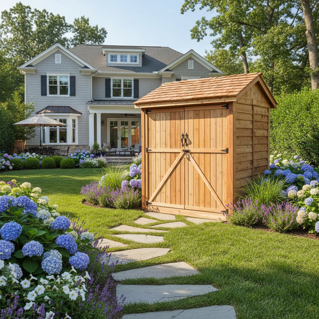 6′ x 6′ Maximizer Cedar Storage Shed