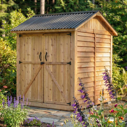 6′ x 6′ Maximizer Cedar Storage Shed