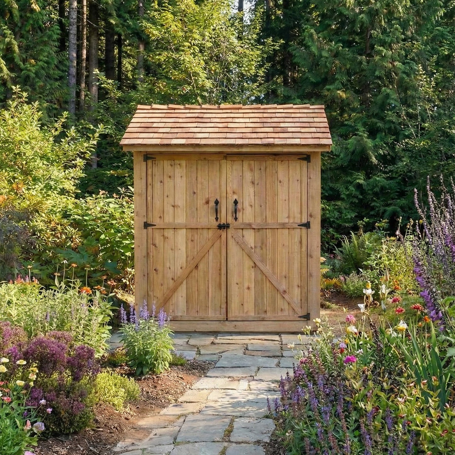 6′ x 6′ Maximizer Cedar Storage Shed
