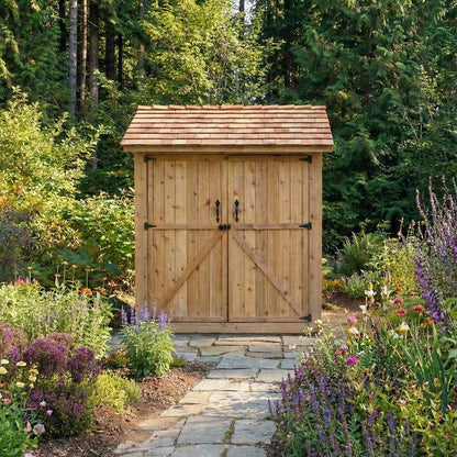 6′ x 6′ Maximizer Cedar Storage Shed