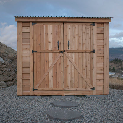 8′ x 4′ SpaceSaver Storage Shed – Double Doors