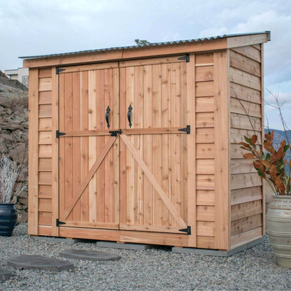 8′ x 4′ SpaceSaver Storage Shed – Double Doors