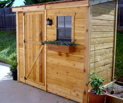 8′ x 4′ SpaceSaver Storage Shed – Single Door