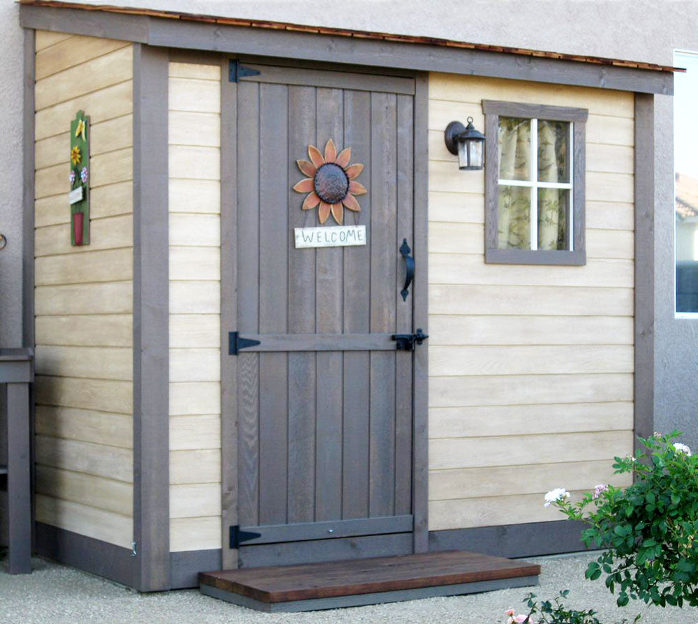 8′ x 4′ SpaceSaver Storage Shed – Single Door