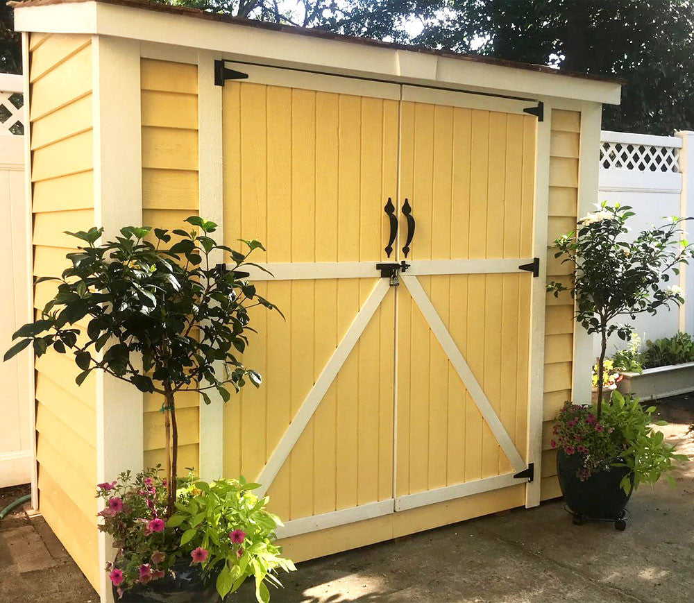 8′ x 4′ SpaceSaver Storage Shed – Double Doors
