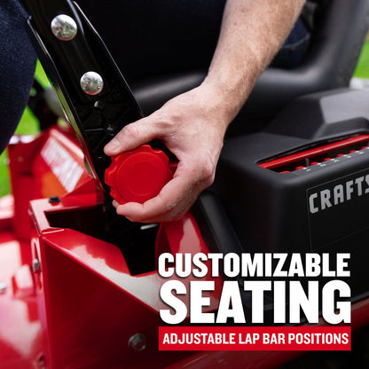 CRAFTSMAN Z3200 | 42in 547cc Gas Zero-Turn Riding Lawn Mower | Dual Hydrostatic Transmissions