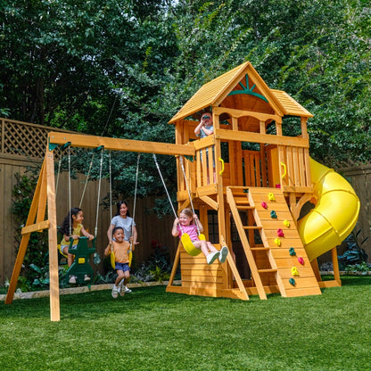 Boulder Station Swing Set – Installation Available
