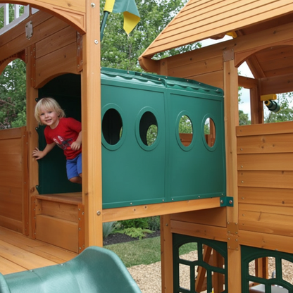 Paramount Wooden Swing Set / Playset