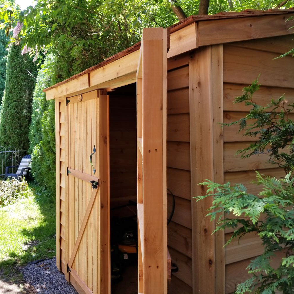 8′ x 4′ SpaceSaver Storage Shed – Double Doors