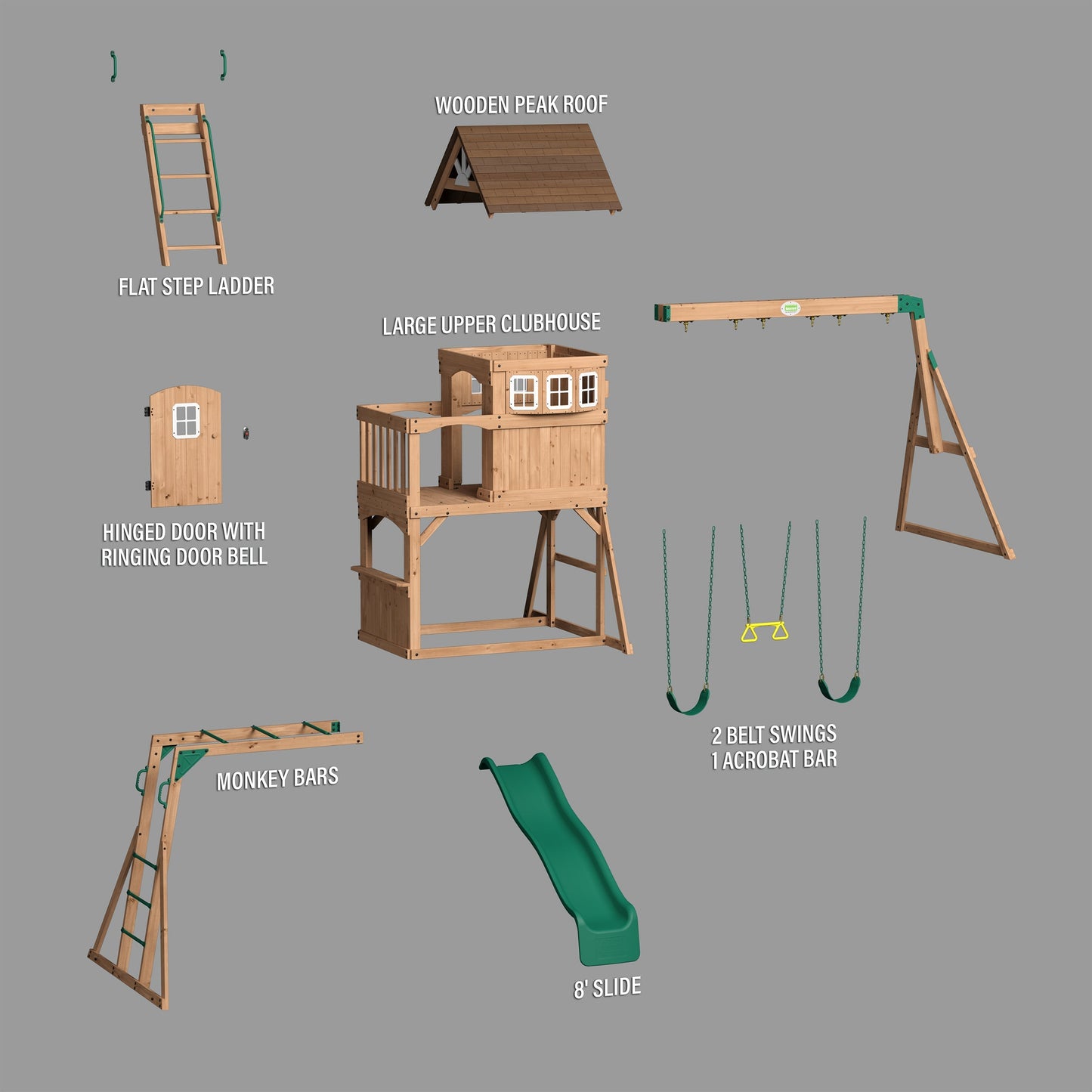 Edgewood Swing Set