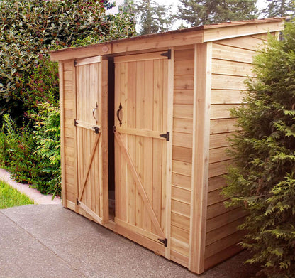 8′ x 4′ SpaceSaver Storage Shed – Double Doors
