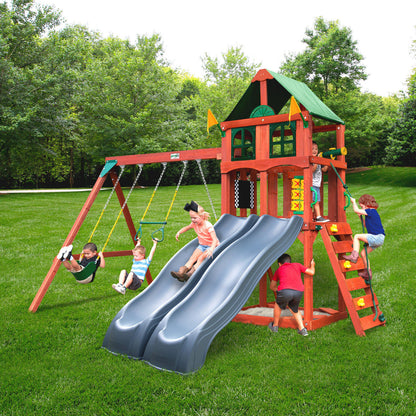 PlayMaker Deluxe Swing Set