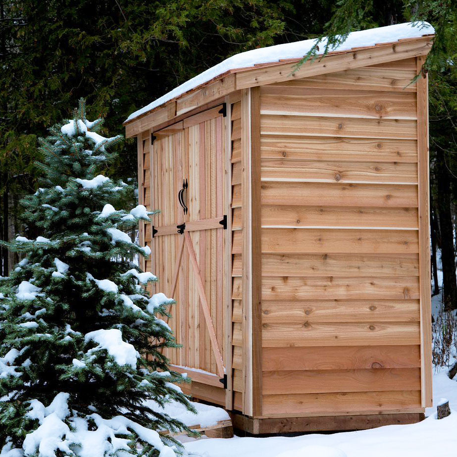 8′ x 4′ SpaceSaver Storage Shed – Double Doors